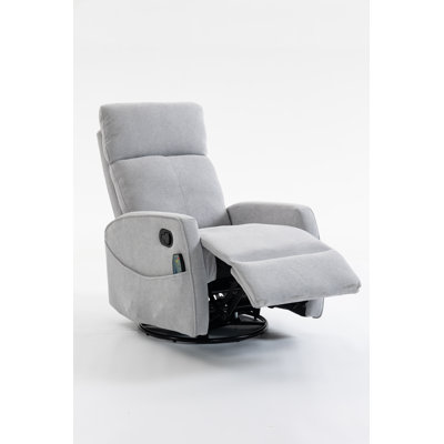 Short plush manual button armchair sofa