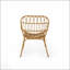 Chaises d'extérieur en osier Boho