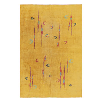 One-of-a-Kind 6’10”x10’9” Hand Knotted Area Rug
