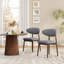 Chaise rembourrée en bois massif-1140399295