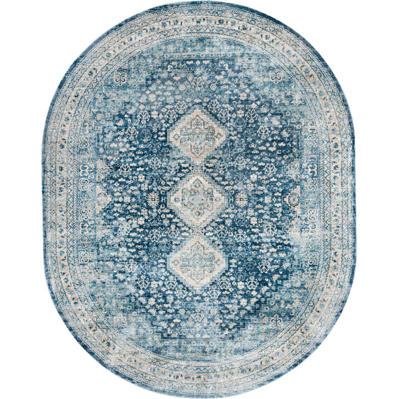 Alabama Indoor Rug, Oval 5'3" x 8'