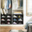 6 Pair Stackable Shoe Storage Box-1083114129