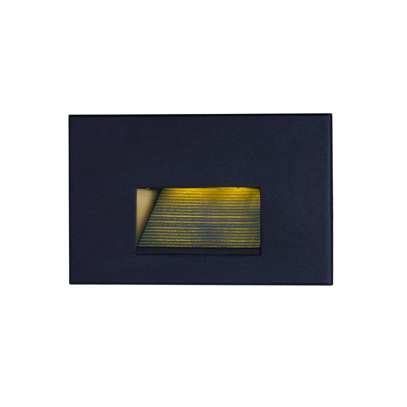 Gislind Integrated LED Metal Step Light Pack, Bronze