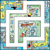 Tableau technique robotique, créatif et industriel