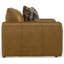 Fauteuil assorti en cuir italien de 51 po de large Dazia