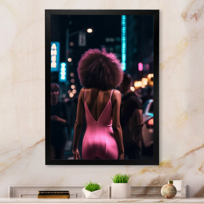 Femme afro-américaine à la mode II - femme afro-américaine, impressions sur toile