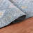 Machine Washable Alden Blue/Ivory Rug-130745808