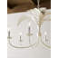 Lustre classique / traditionnel à 6 lumières de style bougie Coastal-91924591