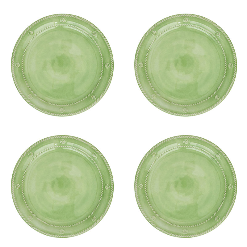 Berry & Thread Melamine Dessert/Salad Plate, Seagrass