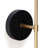 1-Light Frosted Glass Wall Sconce-1454039337