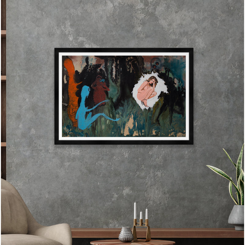 Aliens & Supermodel Print