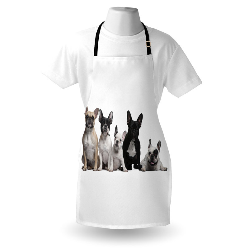 No Pattern Bib Apron
