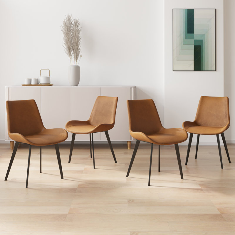 Chaise d'appoint Breeza, Brun