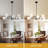 8 - Light Dimmable Sputnik Modern Linear Chandelier