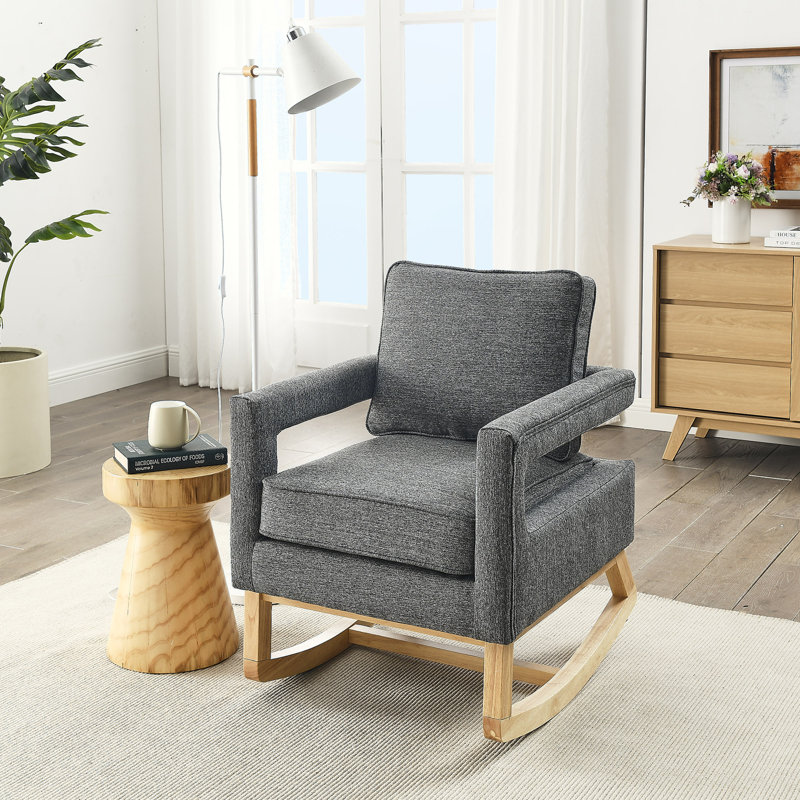 Chaise berçante 26 po, Gris
