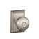 Andover Knob with Addison Trim Keyed Entry Lock