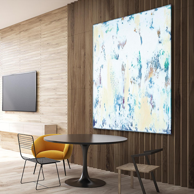 " Through The Clouds ", 72" H x 72" W x 1.5" D