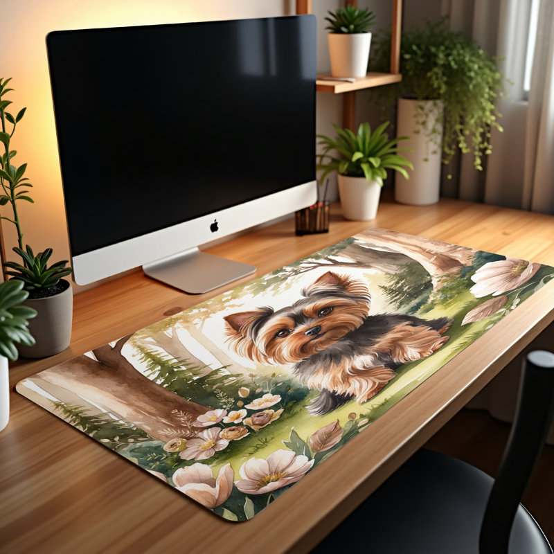 Polyester Desk Pad, 23.6x13.8