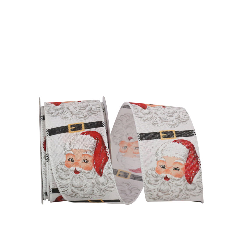 2.5 " Ribbon, White