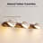 Modern Organic 3-Light Adjustable LED Vanity Light with Natural Travertine Stone Shades and Solid Wood Backplate for Bathroom Mirror-1961278441-1961278455