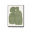 «Green Stones Composition», toile encadrée-856096735