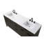 Meuble-lavabo double 72 po en chêne chocolat-314797663-314797651