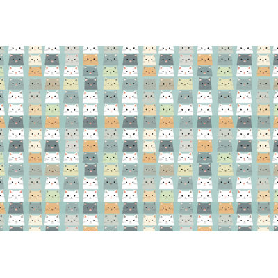 Cat Green Bedding