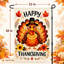 Weather Resistant Hanging Thanksgiving Outdoor Decoration Figure