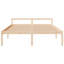 Solid Wood Pine Bed Frame Bed Base Frame Multi Colours Multi Sizes-1196404574