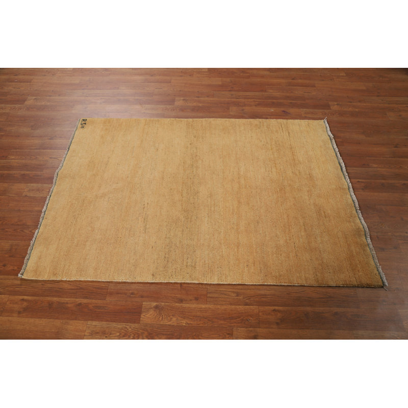 Tapis de vestibule oriental moderne 3 x 5 Gabbeh