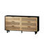 Élégante armoire de rangement avec 6 tiroirs pour la chambre à coucher et le salon