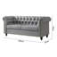 Carlene 3 Seater Linen Chesterfield Sofa-702802180