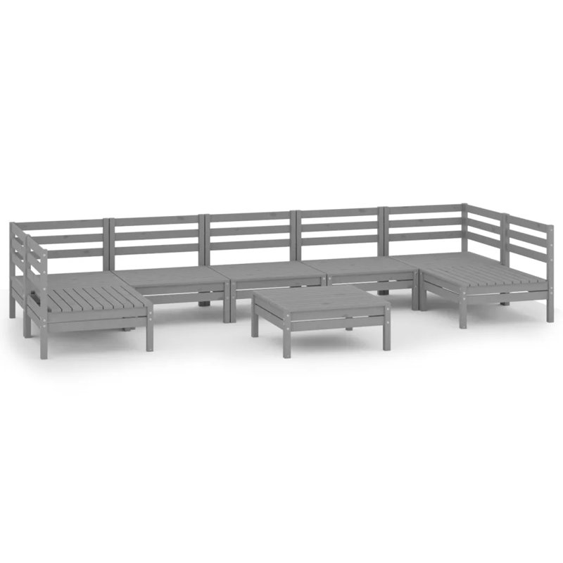 Anmie Sofa Seating Group, Grey
