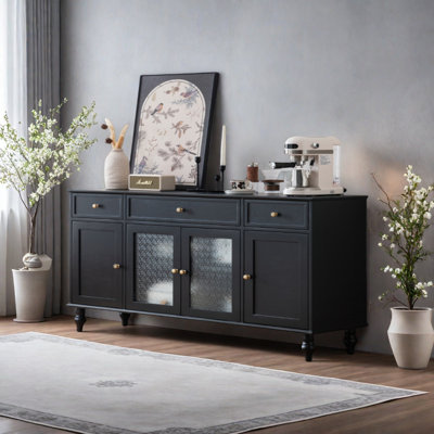 Simple and retro storage cabinet