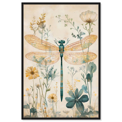 «Flight of Fancy Canvas Vintage Botanicals» par Art Remedy