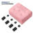 Dharmshila Upholstered Ottoman Bench, Button Tufted Ottoman Foot Rest Footstool, End of Bed Bench-415738843