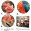 Perroquet rose et vert, arbre floral, harmonie I - art mural perroquet-323683211-323683222