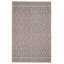 Tapis gris nouvel âge en laine de conception unique 6 pi 0 po x 9 pi 3 po Iagulli