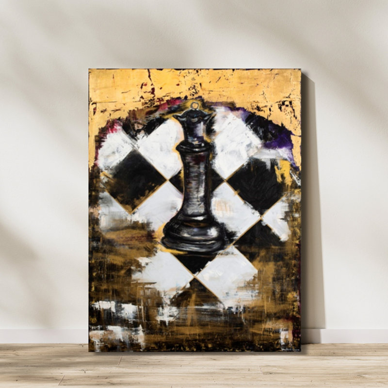 Chess Queen Print by Gaia Simonyan