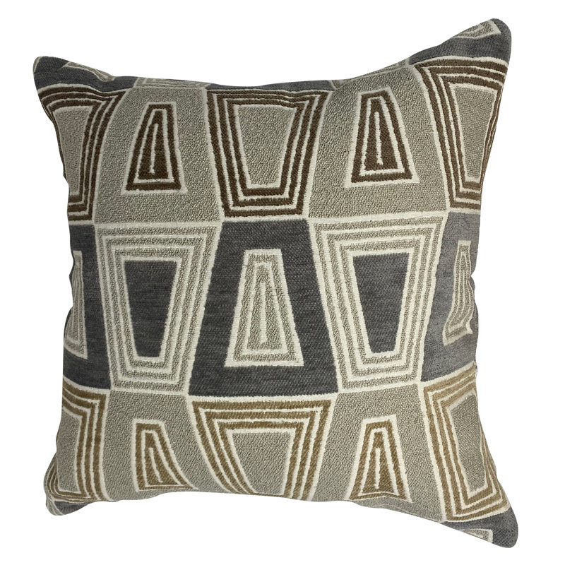 Geometric Reversible Throw Pillow, 20" x 20"