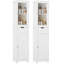 Armoire à linge autoportante 2 pièces-1326678217