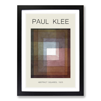 Watercolour Squares by Paul Klee - Picture Frame Art Prints