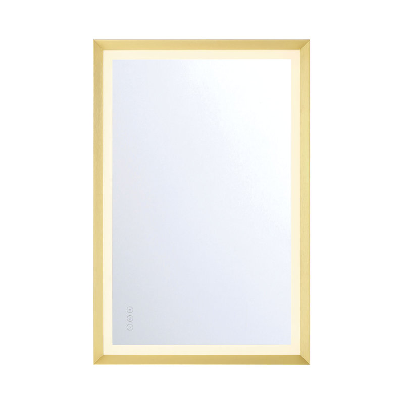 Miroir Artell, Doré, 24 po x 36 po