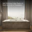 Memoirs 66" x 42" Drop In Whirlpool Acrylic Bathtub with Heater-800508015