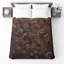 Bronze Textured Leaves Bedding Leaves Bedspread Nature-125027991