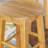 Classic Round Seat 29" Tall Kitchen Counter Stools, Natural-906143721