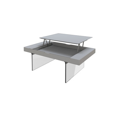 MX02 Glass Top Coffee Table