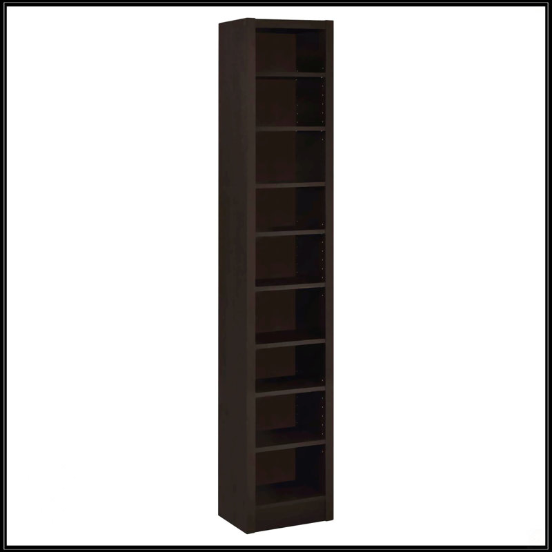 Cappuccino Rectangular Bookcase
