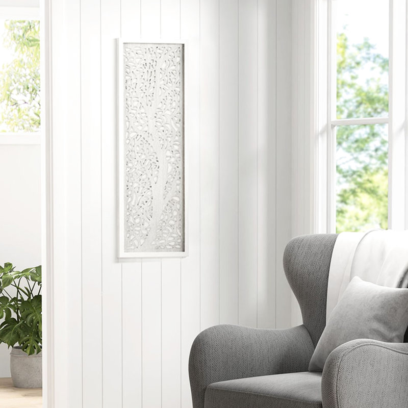 Décoration d'arbre coupé de 1,28 po de diamètre - H 36 po x l 12 po