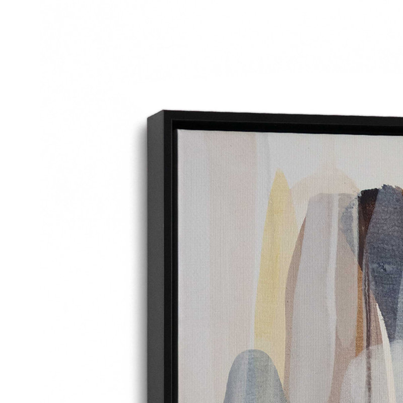 «Cappuccino» par Mercedes Lopez, impression d'art Charro, Framed Canvas, 30 W x 30 H, Black
